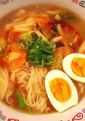 白菜と豚肉のあんかけラーメン♡-レシピのメイン写真