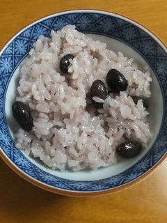 美味しい黒豆おこわ-レシピのメイン写真