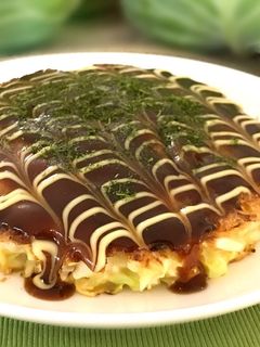 フライパンで作る!基本のお好み焼き♪-レシピのメイン写真