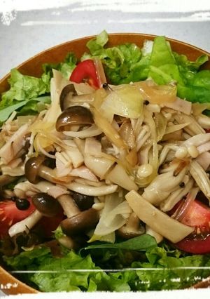 おもてなしにも♪きのこのHOTサラダ-レシピのメイン写真