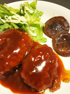 煮込みハンバーグ-レシピのメイン写真