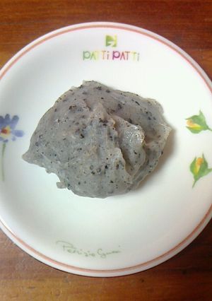 片栗粉で黒すりごまもち-レシピのメイン写真
