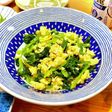 お弁当に♪ほうれん草と甘い卵の塩ナムル