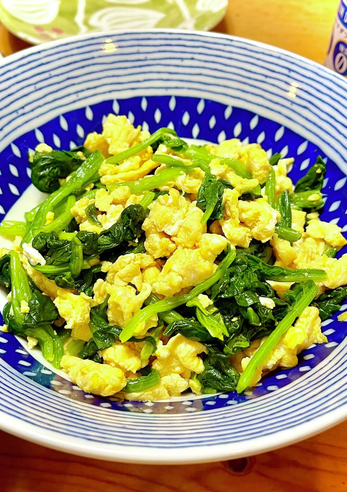 お弁当に♪ほうれん草と甘い卵の塩ナムル-レシピのメイン写真