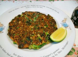 やまといもで作る！ふわふわトロロネギ焼き-レシピのメイン写真
