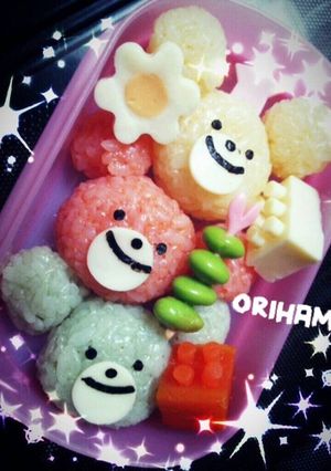 可愛い♡プチクマおにぎり-レシピのメイン写真