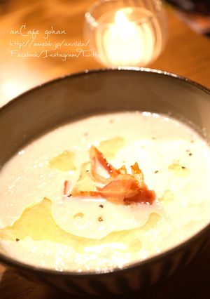 牛乳de♡お店のかぶのポタージュスープ-レシピのメイン写真