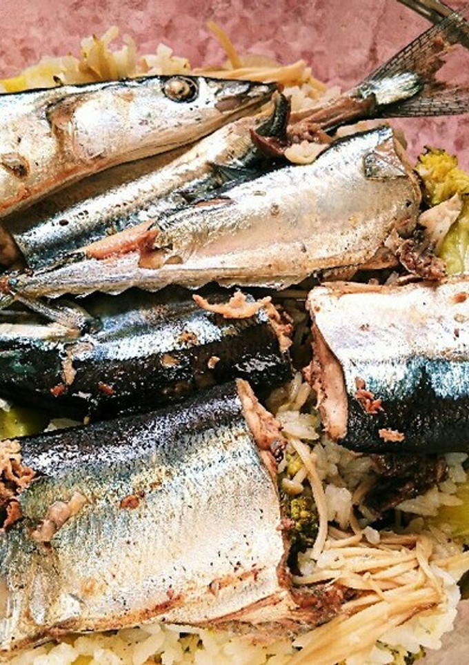 きのこと秋刀魚の炊き込みご飯☆☆-レシピのメイン写真