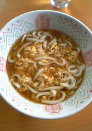 簡単!!かき玉うどん-レシピのメイン写真