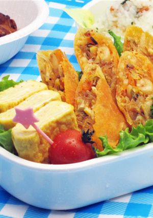 キムチ春巻き-レシピのメイン写真