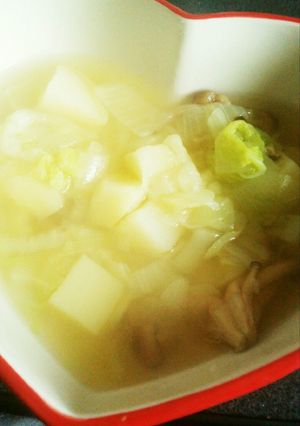 白菜たっぷりスープ　-レシピのメイン写真