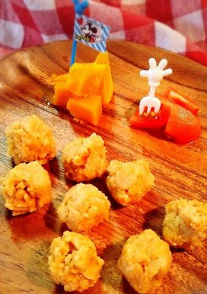 離乳食コーンフレークボール～手づかみ～-レシピのメイン写真