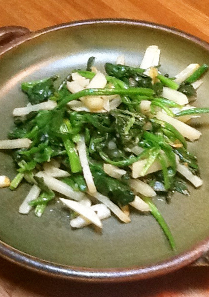 ほうれん草toじゃがnoニンニク炒め-レシピのメイン写真