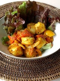 白つみれのトマトカレー炒め-レシピのメイン写真