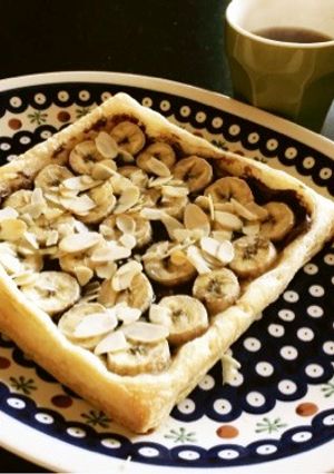 30分でできる超簡単！チョコバナナパイ-レシピのメイン写真