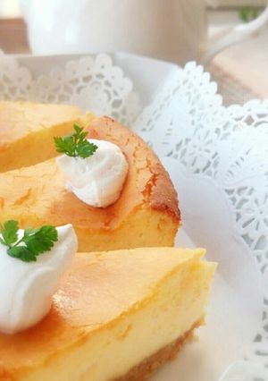 基本レシピ✾NYベイクドチーズケーキ-レシピのメイン写真
