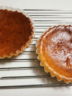 超簡単!混ぜて焼くだけチーズケーキ。-レシピのメイン写真