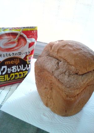 HBでチョコ食パン♪-レシピのメイン写真