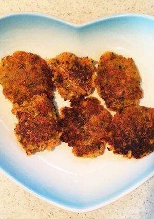 幼児食☆冷凍保存可！蓮根と人参のおやき-レシピのメイン写真
