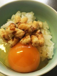 簡単!かっぱえびせんTKG!卵かけごはん-レシピのメイン写真