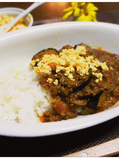 なすとトマトのキーマカレー-レシピのメイン写真