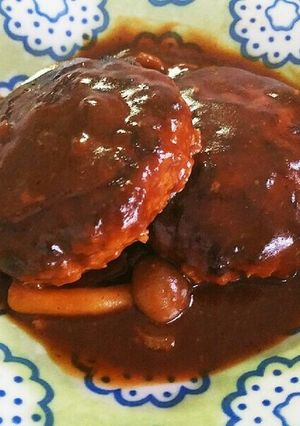 絶品レシピ☆Doさんちの煮込みハンバーグ-レシピのメイン写真