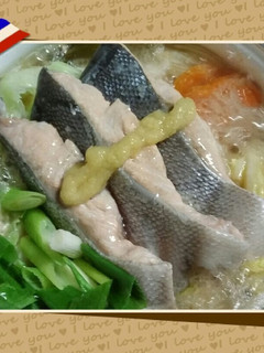 ハフハフ温かい石狩風♪お鍋~っ♪-レシピのメイン写真