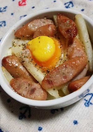 黄身がとろーり♡ココットカマン-レシピのメイン写真