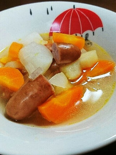寒い日に☆10分でホカホカあったかポトフ-レシピのメイン写真