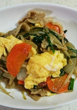 味付けはシャンタンのみ!!簡単ニラ玉-レシピのメイン写真