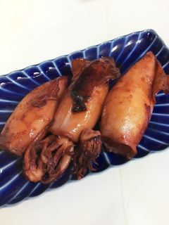 やりいかの煮付け-レシピのメイン写真