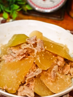 フライパンde大根と豚肉の煮物-レシピのメイン写真