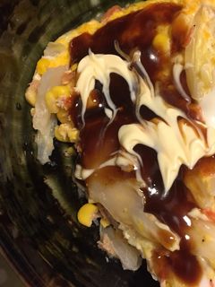ボリュームたっぷり!白菜お好み焼き-レシピのメイン写真