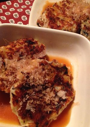 納豆とネギ入り もちもち大根もち-レシピのメイン写真