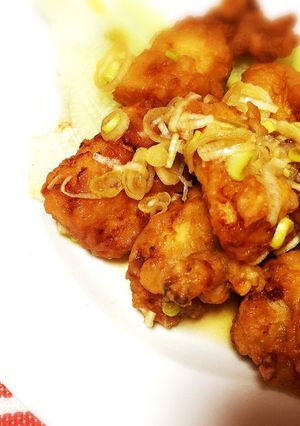 鶏むね肉で油淋鶏♪-レシピのメイン写真