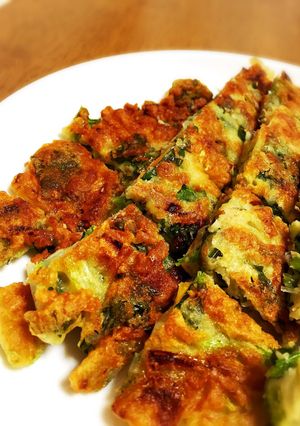 野菜たっぷり!カリふわチヂミ-レシピのメイン写真