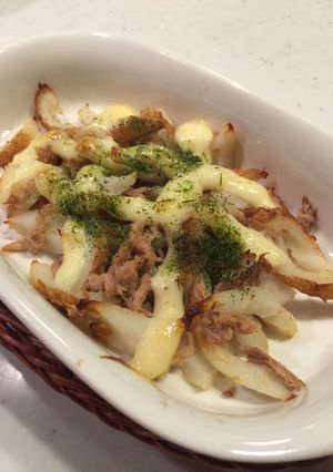超簡単♡ちくわとツナのマヨネーズ焼き-レシピのメイン写真