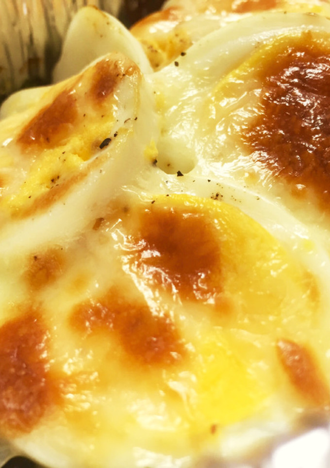 ほうれん草とたまごのチーズ焼き☆*+-レシピのメイン写真