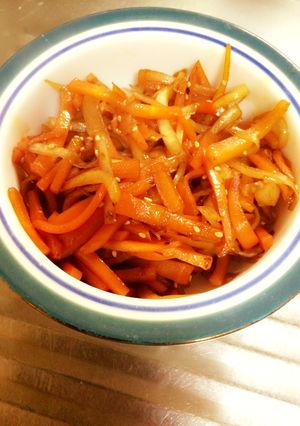 大根の皮で!きんぴら大根✧-レシピのメイン写真