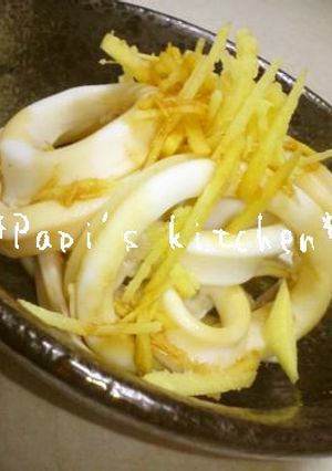 材料３つで簡単✿ボイルイカのお通し✿-レシピのメイン写真