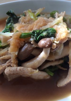 豚肉と余り野菜のみぞれ煮-レシピのメイン写真