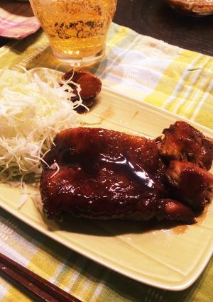 【漢の煮込み】鶏もも肉のオリーブビール煮-レシピのメイン写真