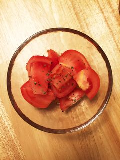 簡単♫トマトのマリネサラダ-レシピのメイン写真