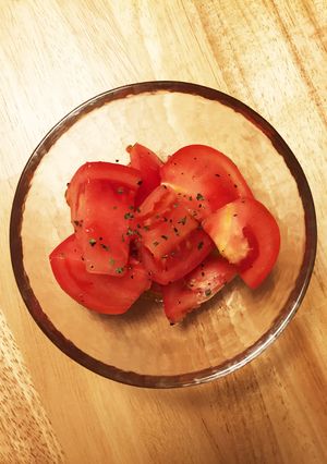 簡単♫トマトのマリネサラダ-レシピのメイン写真