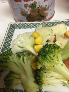 ブロッコリーとカリフラワーの炒め物-レシピのメイン写真