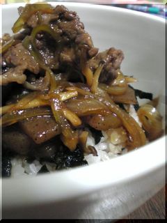 柚子こしょう香る♪牛丼-レシピのメイン写真