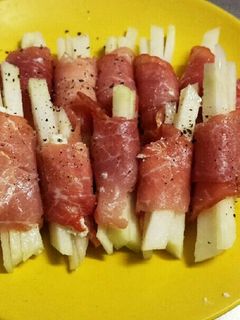 コールラビの生ハム巻き-レシピのメイン写真