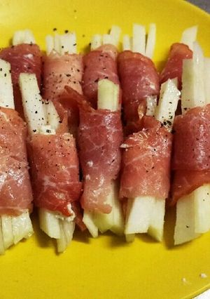 コールラビの生ハム巻き-レシピのメイン写真