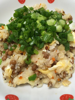 納豆チャーハン-レシピのメイン写真