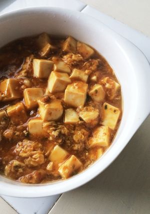 ランチにも♤♢麻婆豆腐の卵とじ丼♢♤-レシピのメイン写真